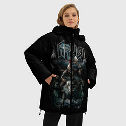 Куртка зимняя женская АРИЯ, цвет: 3D-черный — фото 2