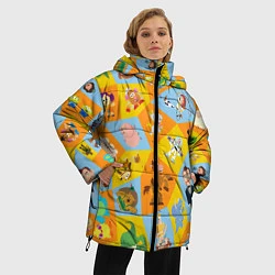 Куртка зимняя женская Toy Story, цвет: 3D-черный — фото 2