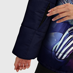 Куртка зимняя женская UNDERTALE SANS, цвет: 3D-черный — фото 2