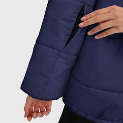 Куртка зимняя женская Nasa LoGo, цвет: 3D-черный — фото 2