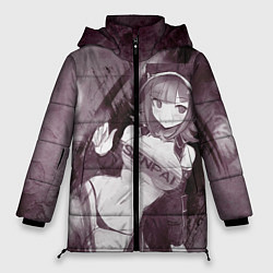 Куртка зимняя женская Danganronpa, цвет: 3D-черный