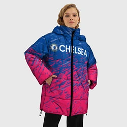 Куртка зимняя женская Chelsea Челси, цвет: 3D-черный — фото 2