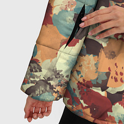 Куртка зимняя женская Осенние цвета, цвет: 3D-светло-серый — фото 2