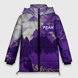 Куртка зимняя женская PEAK, цвет: 3D-черный