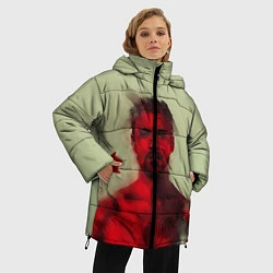Куртка зимняя женская Макс Барских: Вспоминать, цвет: 3D-черный — фото 2