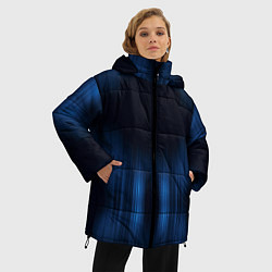 Куртка зимняя женская НЕОНОВЫЙ ДОЖДЬ, цвет: 3D-черный — фото 2