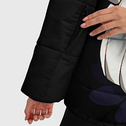 Куртка зимняя женская Genshin Impact Paimon, цвет: 3D-черный — фото 2