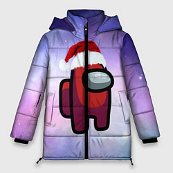 Куртка зимняя женская Новогодний Among us, цвет: 3D-черный