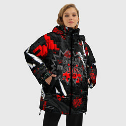 Куртка зимняя женская Watch Dogs: Legion, цвет: 3D-черный — фото 2