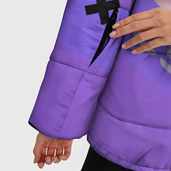 Куртка зимняя женская CS GO Dragon lore, цвет: 3D-черный — фото 2