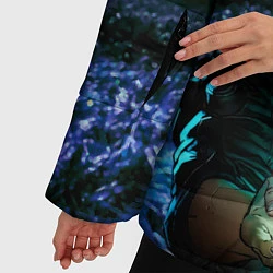 Куртка зимняя женская Алла Пугачева Cyberpunk Style, цвет: 3D-черный — фото 2