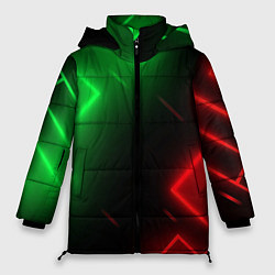 Куртка зимняя женская Geometry Z, цвет: 3D-красный
