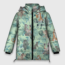 Женская зимняя куртка Jungle Book pattern