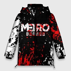 Куртка зимняя женская METRO EXODUS, цвет: 3D-черный