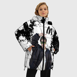 Куртка зимняя женская СЛАВА МАРЛОУ, цвет: 3D-красный — фото 2