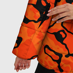 Куртка зимняя женская JUVENTUS резервная 2021, цвет: 3D-черный — фото 2