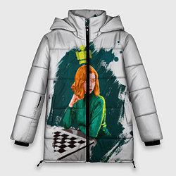 Куртка зимняя женская Ход королевы, цвет: 3D-черный