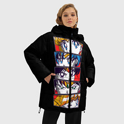 Куртка зимняя женская SAILOR SCOUTS, цвет: 3D-черный — фото 2