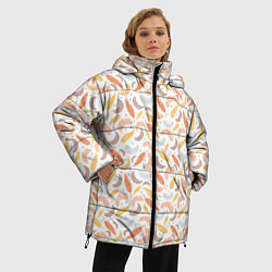 Куртка зимняя женская Перьевой вальс, цвет: 3D-черный — фото 2