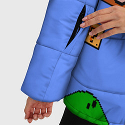 Куртка зимняя женская Марио, цвет: 3D-черный — фото 2