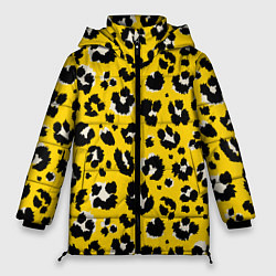 Куртка зимняя женская Леопард, цвет: 3D-светло-серый