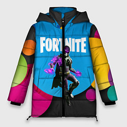 Куртка зимняя женская FORTNITE S, цвет: 3D-черный