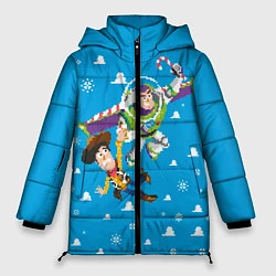 Куртка зимняя женская Woody & Buzz, цвет: 3D-черный