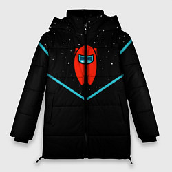 Куртка зимняя женская AMONG US - Амонг Ас, цвет: 3D-черный