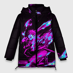 Куртка зимняя женская НЕОНОВЫЙ ТАНДЖИРО, цвет: 3D-черный