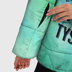Куртка зимняя женская Тайсон против Джонса, цвет: 3D-черный — фото 2