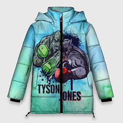 Куртка зимняя женская Тайсон против Джонса, цвет: 3D-черный