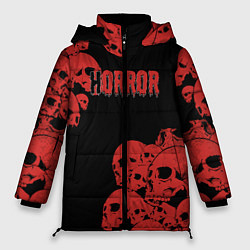 Куртка зимняя женская Horror, цвет: 3D-черный