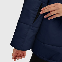 Куртка зимняя женская Among Us Vote Out, цвет: 3D-черный — фото 2
