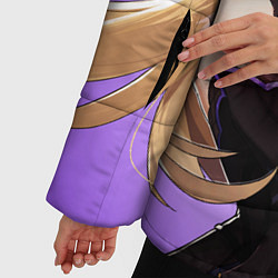 Куртка зимняя женская GENSHIN IMPACT, ФИШЛЬ, цвет: 3D-черный — фото 2