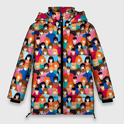 Куртка зимняя женская Масочный Режим, цвет: 3D-черный