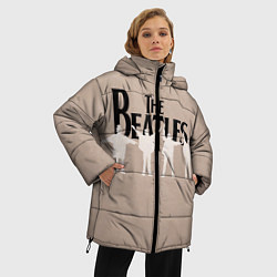 Куртка зимняя женская The Beatles, цвет: 3D-светло-серый — фото 2