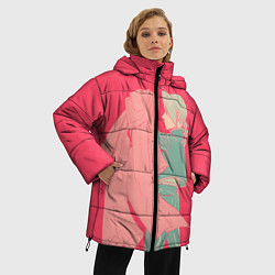 Куртка зимняя женская Стальной Алхимик, цвет: 3D-черный — фото 2