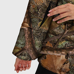 Куртка зимняя женская Охотничий камуфляж, цвет: 3D-светло-серый — фото 2