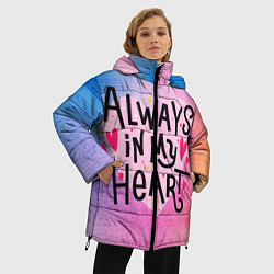 Куртка зимняя женская Always, цвет: 3D-красный — фото 2