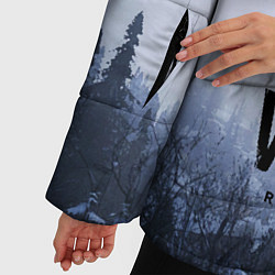 Куртка зимняя женская RESIDENT EVIL : VILLAGE, цвет: 3D-черный — фото 2