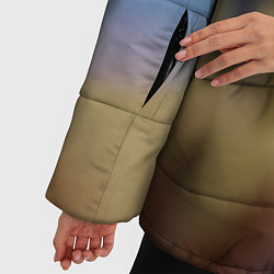 Куртка зимняя женская Морской конёк, цвет: 3D-черный — фото 2