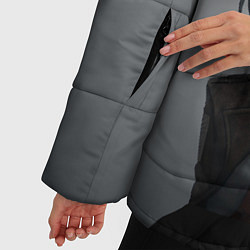 Куртка зимняя женская Микаса Аккерман, цвет: 3D-красный — фото 2
