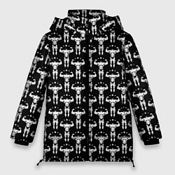 Куртка зимняя женская Фитнес, цвет: 3D-черный