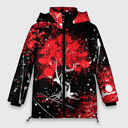 Куртка зимняя женская САКУРА SAKURA ВИШНЯ, цвет: 3D-светло-серый