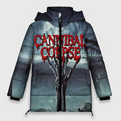 Куртка зимняя женская CANNIBAL CORPSE, цвет: 3D-красный