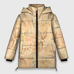 Куртка зимняя женская Стрекоза, цвет: 3D-черный
