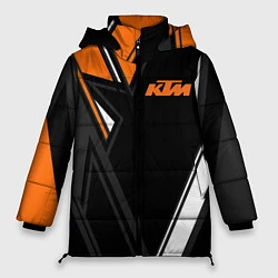 Куртка зимняя женская KTM КТМ, цвет: 3D-черный