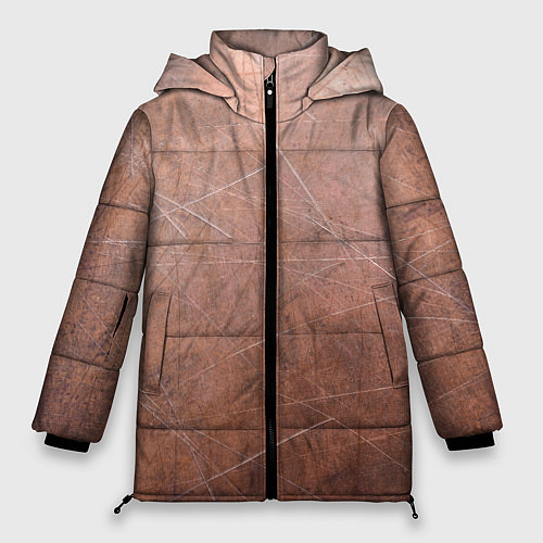 Женская зимняя куртка ЛАТУНЬ / 3D-Светло-серый – фото 1