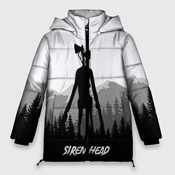 Куртка зимняя женская SIREN HEAD DARK FOREST, цвет: 3D-светло-серый