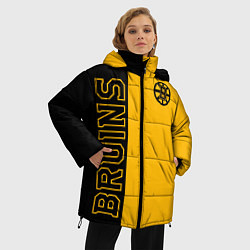 Куртка зимняя женская NHL BOSTON BRUINS, цвет: 3D-красный — фото 2